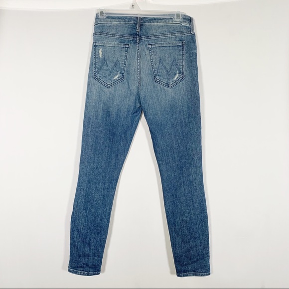 MOTHER The Looker Cropped Jeans Size 27 EUC - Picture 6 of 8